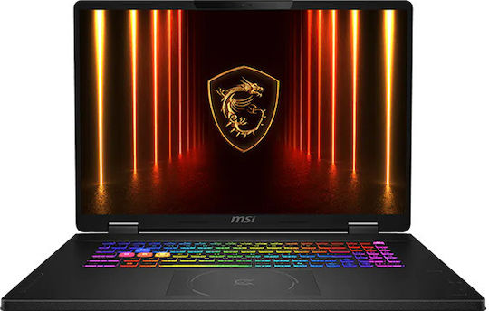 MSI Crosshair 18 HX AI 18" IPS QHD+ 240Hz (Ultra 9-275HX/32GB/1TB SSD/GeForce RTX 5070/W11 Home) (US Keyboard)
