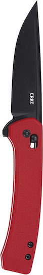 Columbia River Knives Compact Red Pocket Knife