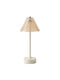 Iliadis Crystal Table Lamp with Honey Shade and Base
