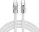 Leewello Leewello USB Typ-C Kabel - USB-C Weiß 3m