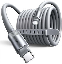 Lisen Cablu USB-C tată - USB-C 100W Gri 3m YL0126010031