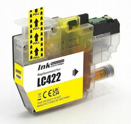 Prism Kompatibles Tintenpatrone InkJet Brother Lc-422 500 Seiten 10ml Gelbe 1 Stück