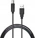 Vention Cablu USB 2.0 USB-A Masculin - USB-B Masculin Negru 1.8m 32743