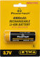 Powertech Baterie Reîncărcabilă Li-ion 4000mAh 3.7V 1 Buc