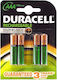 Duracell Επαναφορτιζόμενες Μπαταρίες AAA Ni-MH 800mAh 4τμχ