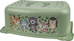 Tega Baby Single Kids Step Stool Green