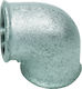 Galvanized 90° Female Pipe Elbow Fitting 2"