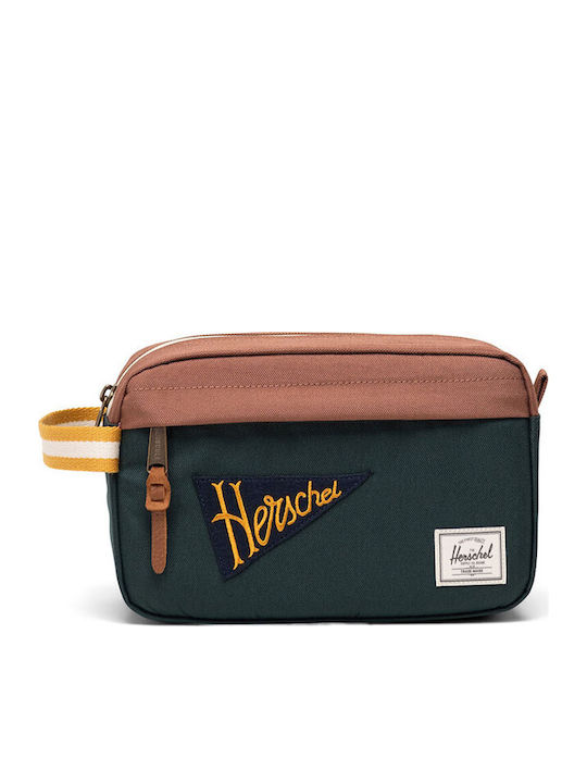 Herschel Chapter Travel Kit Patches Зелен Gables