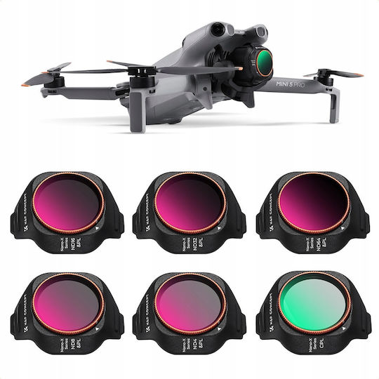 Kf 6 1 DJI Mini 5 Pro CPL + ND8 ND16 ND32 ND64 Sku.1676