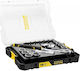 Stanley Ratchet with Sockets 1\4" 17 Pieces