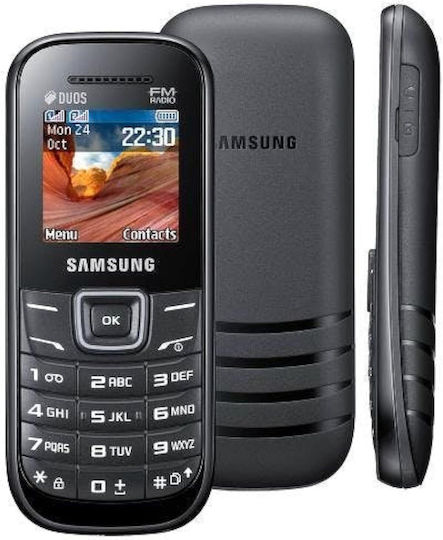 Samsung Keystone 2 Dual SIM Button Mobile Phone Black