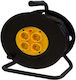 Cometic Extension Cord with Cable 1m Cross Section 3 x 1.5mm² and Grounding