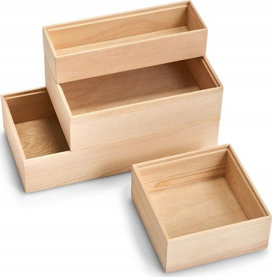 Zeller Aufbewahrungsbox mit Deckel Beiges 7,5cm