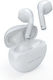 Music Hero Vibe Earbud Безжични слушалки Акустики с Калъф за зареждане Бели