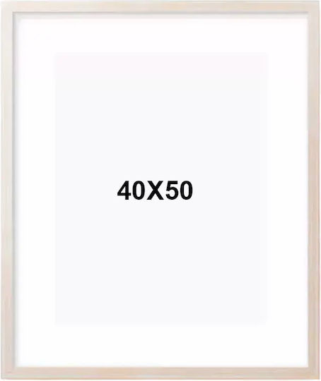 Wall-Mounted Wooden Photo Frame
