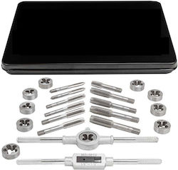 24-piece Taps Dies Set In Metal Case 24-piece Taps Dies Set In Metal Case