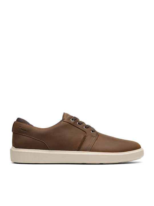 Brodin Seam Leather Men's Casual Shoes Tabac Brown