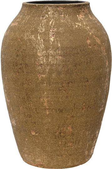 Kaemingk Decorative Vase Ceramic Gold Size 26xH40cm