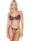Comfort Damenunterwäsche-Set Mit Spitze BH Mit String Leo