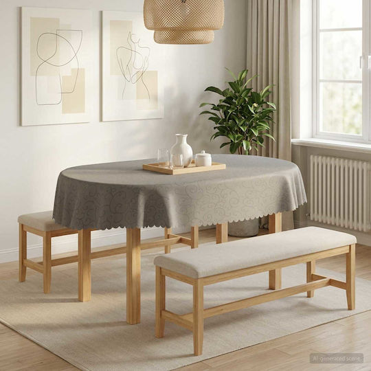 vidaXL vidaXL Tischdecke Grau 160x220cm