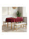 vidaXL vidaXL Rotes Tischdeck 160x220cm