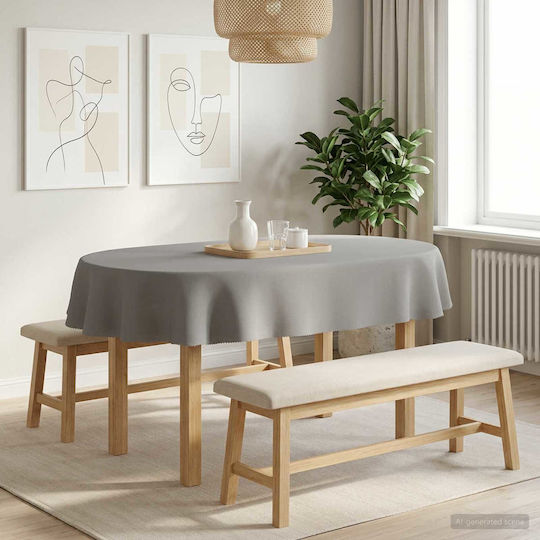 vidaXL vidaXL Graues Tischdeck 160x220cm