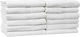 Хавлиени кърпи Ватени Salon Pro Terry Tekno Towel White 50х90cm 12 Тeмaки 370.339