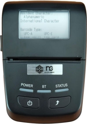 NG Φορητός Εκτυπωτής Ετικετών USB, Bluetooth