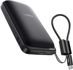 Lisen P604 Qi2 Power Bank 10000mAh 65W Schwarzes Lisen P604 Qi2 Power Bank 10000mAh 65W Schwarzes