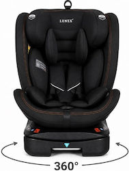 ForAll Lunex Столче за кола с Isofix Черен 0-36 кг