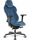 Quersus Fabric Gaming Chair with Adjustable Arms Blue