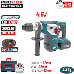 Bormann Pro BBP5337X44CA Cordless Rotary Hammer 20V Solo Bormann Pro BBP5337X44CA Cordless Rotary Hammer 20V Solo