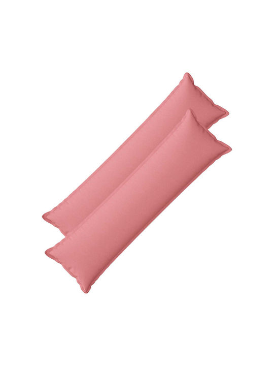 vidaXL Μαξιλάρι Καναπέ Houten Ροζ 40x145εκ.