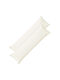 vidaXL Μαξιλάρι Καναπέ Houten Λευκό 40x145εκ.