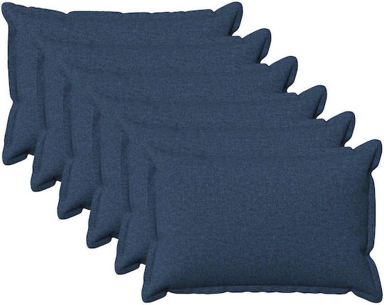 vidaXL Sofa Cushion Houten Blue 30x50cm
