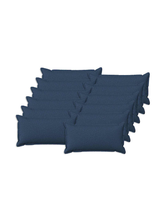 vidaXL Μαξιλάρι Καναπέ Houten Μπλε 40x80εκ.