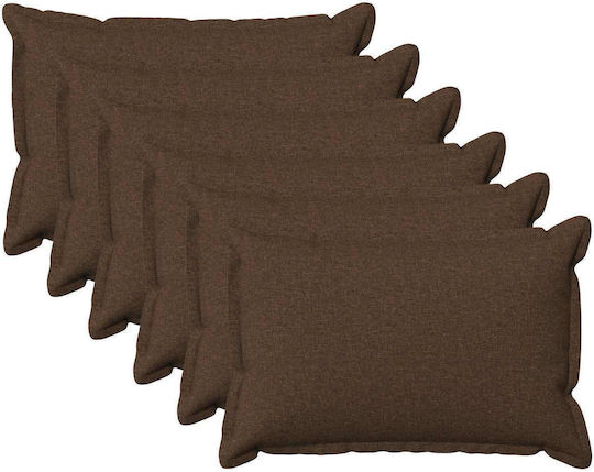 vidaXL Perna De Canapea Houten Maro 30x50 Cm