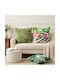 vidaXL vidaXL Decorative Pillow Case Houten Leaf 45x45cm