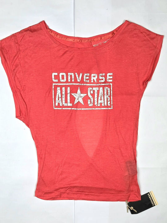 Women's Sleeveless Blouse Coral/Silver