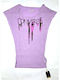 Women's Blouse with Bat Sleeves Lilac/Purple