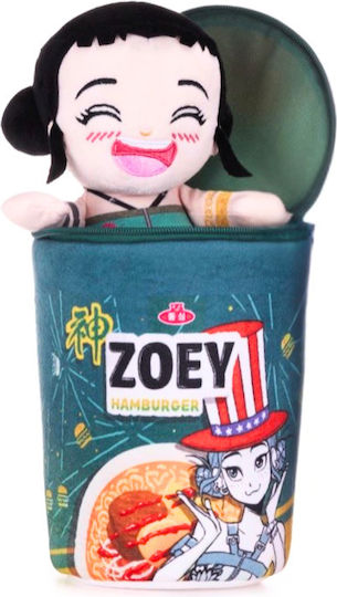 Whitehouse Leisure International LTD Plush Zoey Inside Noodles Kpop Demon Hunters 25 cm (Miscellaneous Designs)