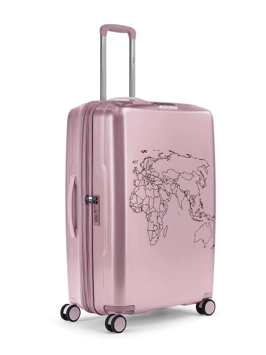 Ciak Roncato Großer Hartreisekoffer Rose Höhe 74cm