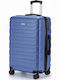 Lavor Large Hard Blue Suitcase