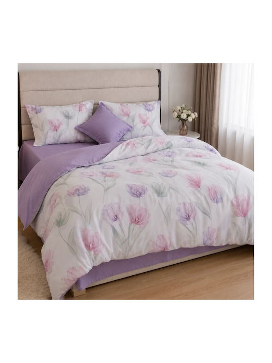 Pucioasa Set Huse Pentru Pilote 200x230cm Dublă...