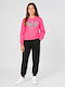 Kids Sweatpants Set With Top Pink