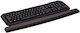 Q-Connect KF10379 Gaming Mouse Pad Large (525mm) with Wrist Support Black
