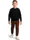 Kids Sweatpants Set Black