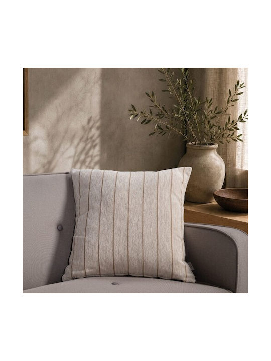 Teoran Decorative Pillow Case Macon Natural Bei...