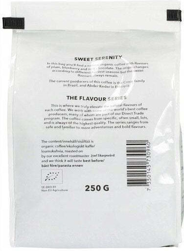 Johan & Nyström Καφές Φίλτρου Decaffeine Arabica Chocolate σε Κόκκους 250gr