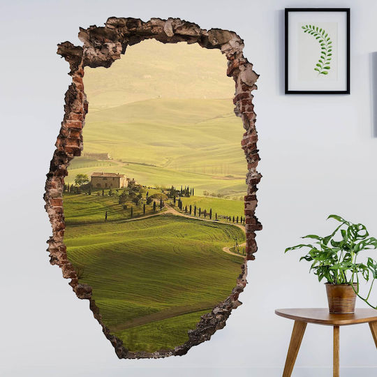 Dreidimensionales Wandsticker Chianti Toskana 60x90cm